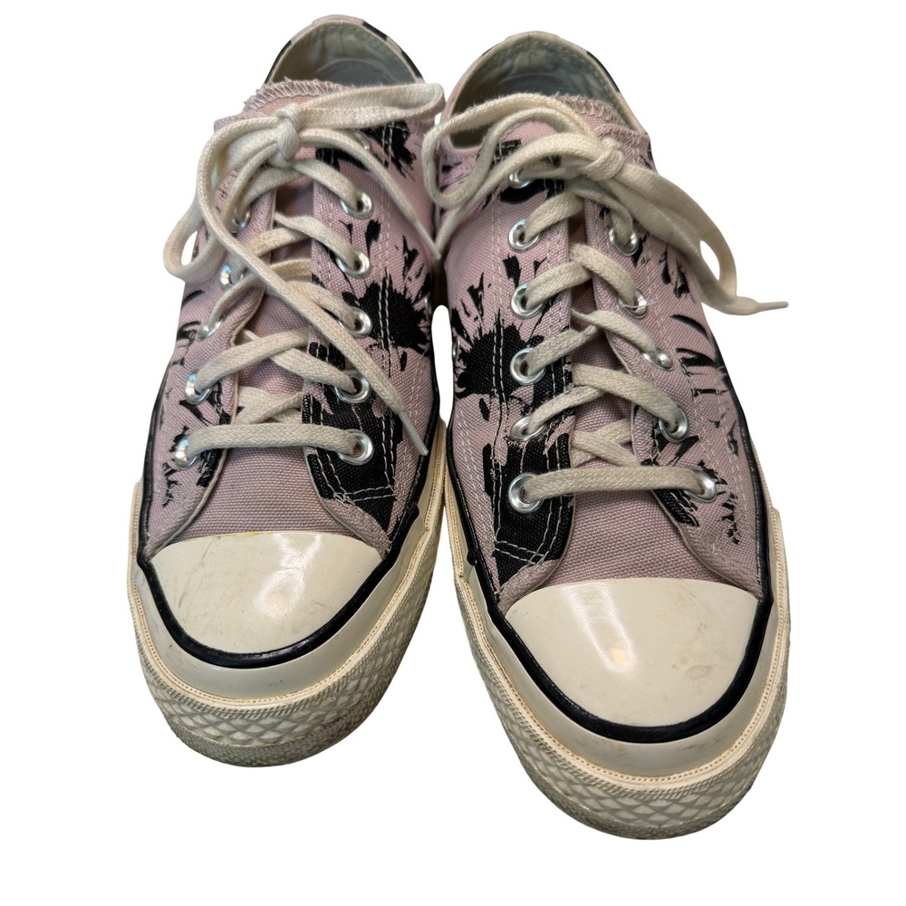 Converse Chuck 70 Ox Pink/purple Black Floral Splatter Sneakers 571386C Womens 9